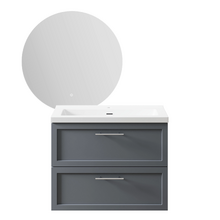 Dunes 800mm Grey Vanity & LED Mirror Package